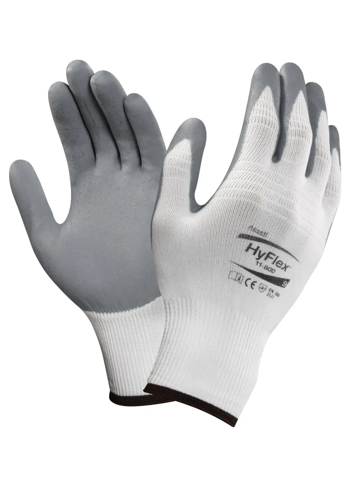 Ansell Hyflex Foam 11-800 Montagehandske Nitrilfoam/Nylon 9