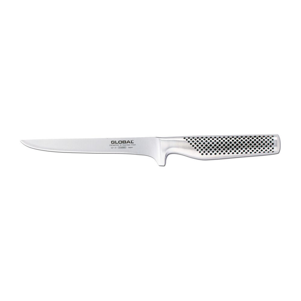 Global GF-31 Urbeningskniv 16 cm smidd, rostfritt stål