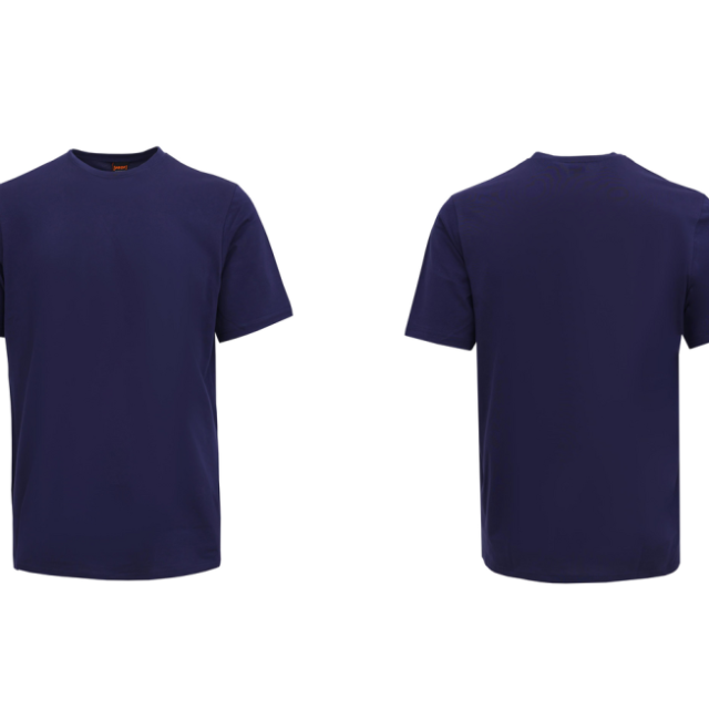 T-SHIRT PROF BCI BOMULL MARINBLÅ XL