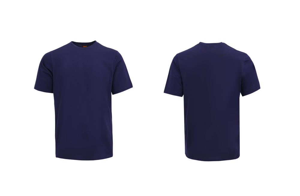 T-SHIRT PROF BCI BOMULL MARINBLÅ XL