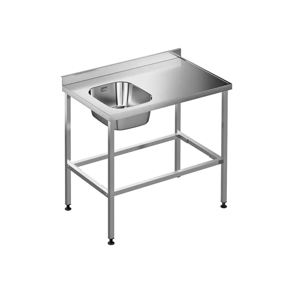 Purus SB-1000-34V Tvättbänk 1000x620x900 mm, vänsterplacerad diskho