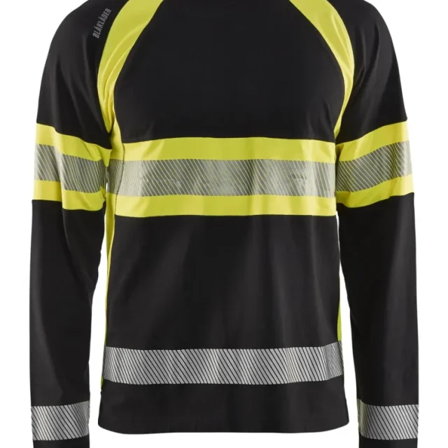 Blåkläder 354025269900XXXL Luvtröja svart, full zip Stl XXXL