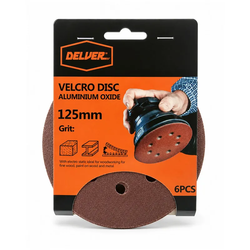 Delver Slippapper 125mm 6-P