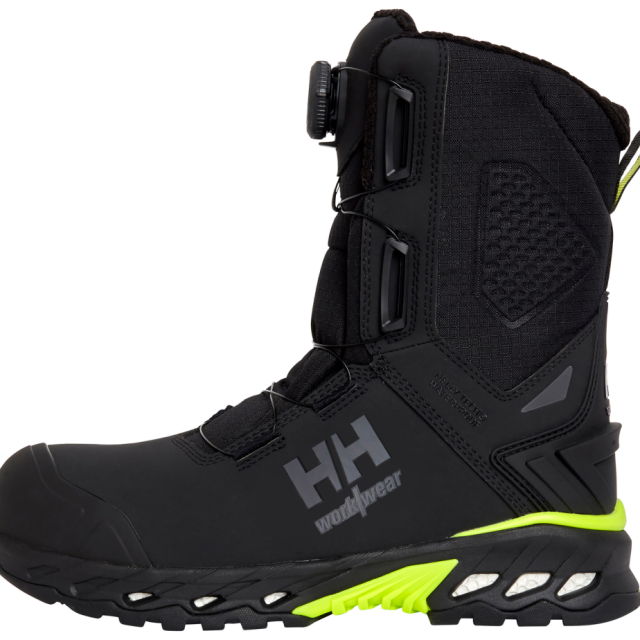 VINTERKÄNGA HELLY HANSEN 78345 MAGNI SVA 38, BOA SVART/LIME 38