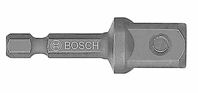 Hylsadapter Bosch Power Tools PRO med stift 1/4" 1/4" sexkant till 1/2" fyrkant