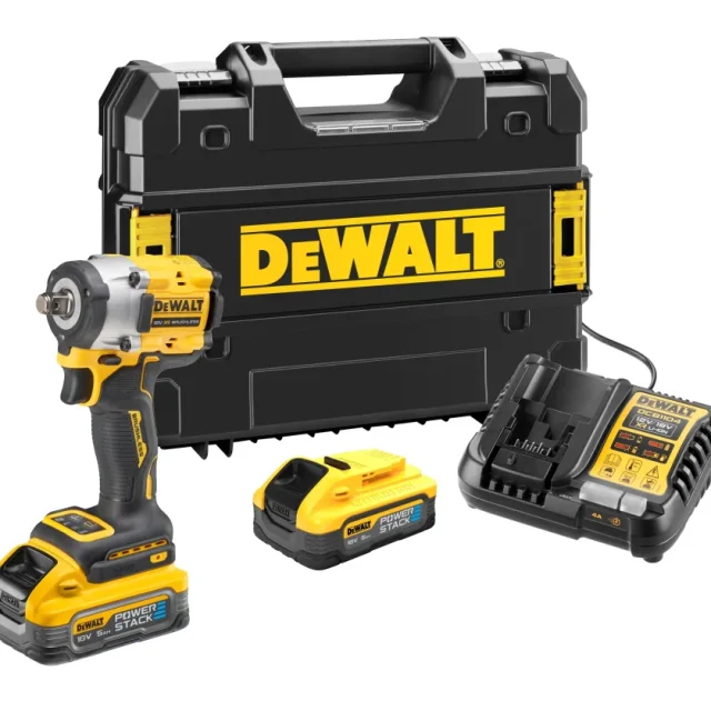 Dewalt DCF921H2T-QW Mutterdragare med batteri och laddare