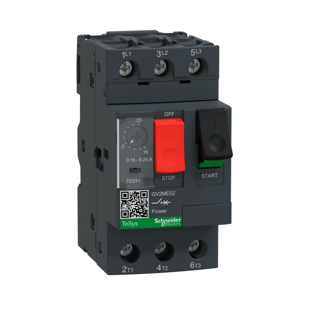 Schneider Electric GV2ME03 Motorskyddsbrytare 0.25-0.40A - Bild 2