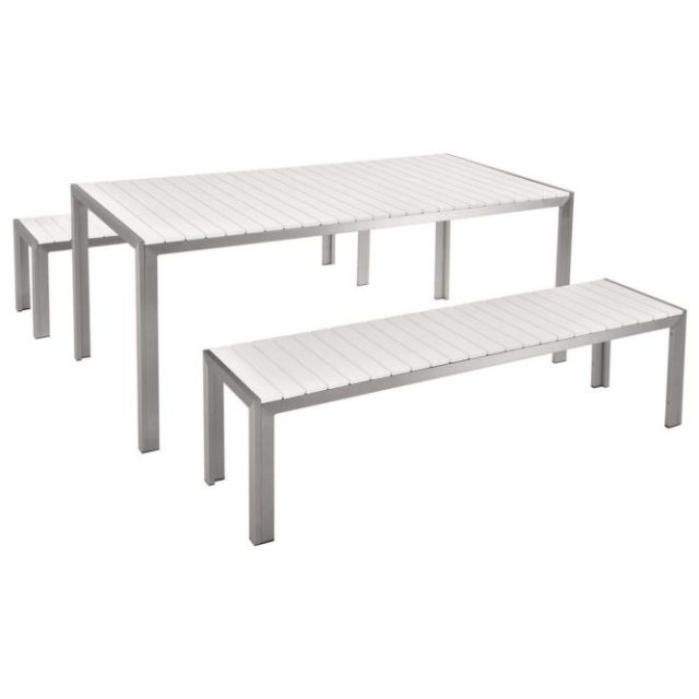 Matsalsset Nardo Vit/Silver