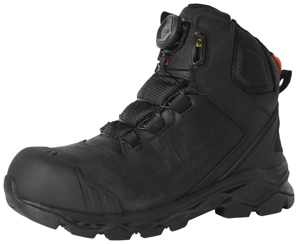 Helly Hansen Workwear Oxford 78401-990 Skyddskänga BOA, S3, svart 38