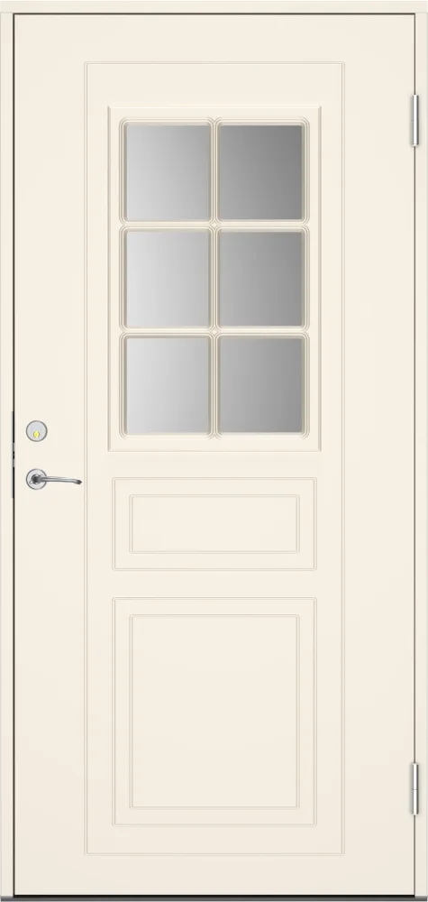 Swedoor C8012 Ytterdörr vit (S 0502-Y) 988x1980 mm