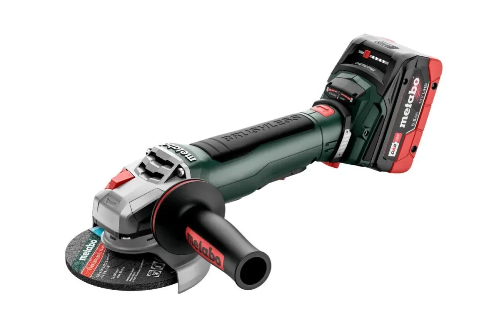 Metabo WPB 18 LT BL 11-125 Vinkelslip med batteri och laddare