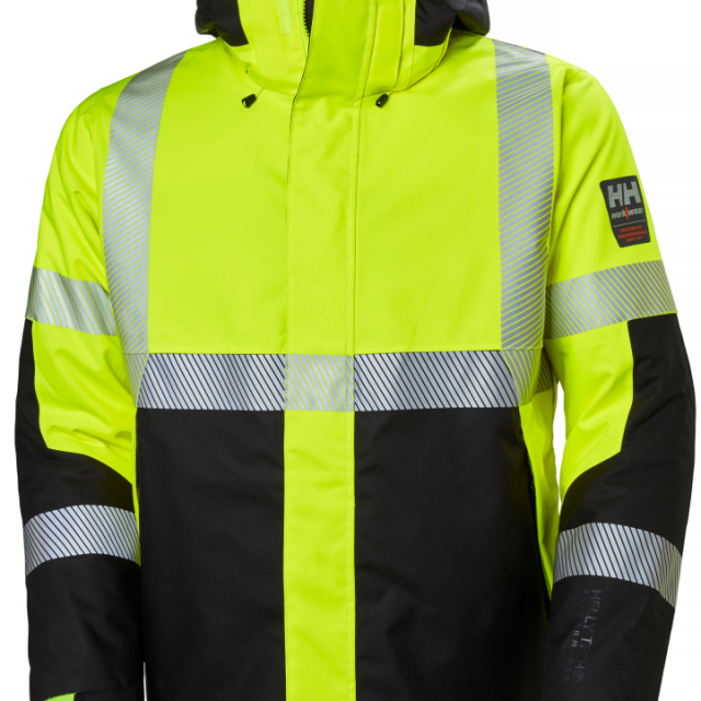 VINTERJACKA HELLY HANSEN ICU H2FLOW, LIFEPOCKET GUL/SVART L