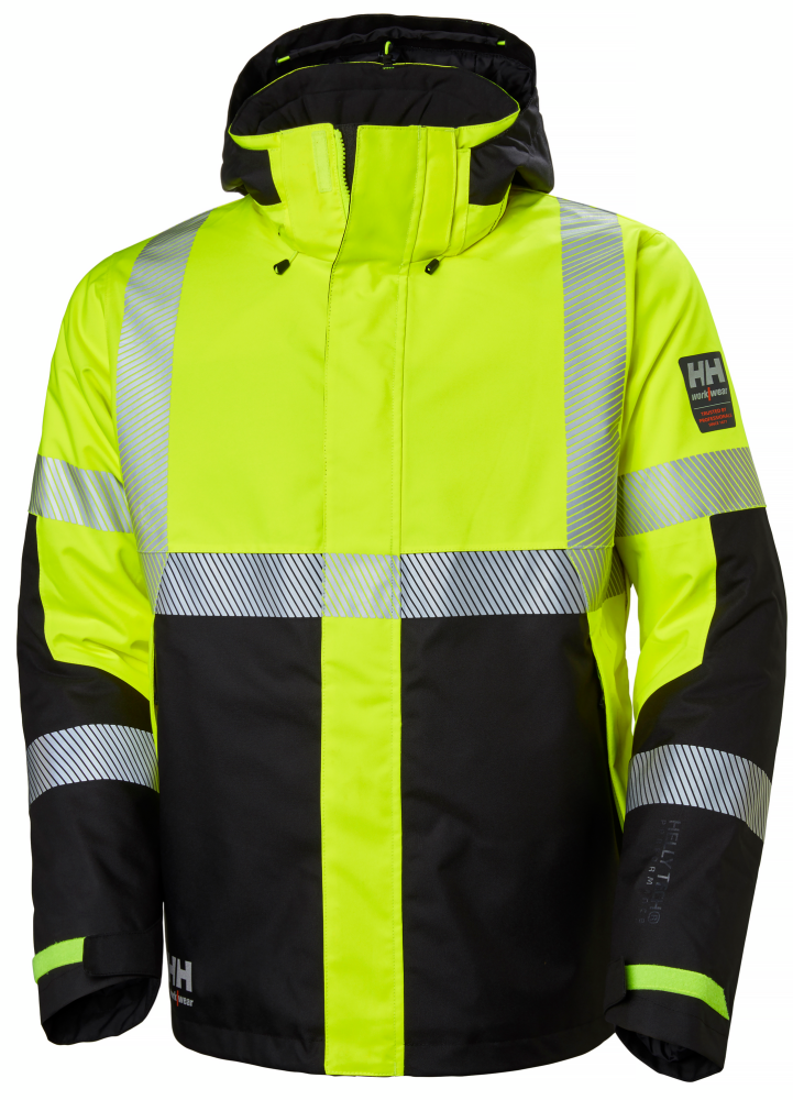 VINTERJACKA HELLY HANSEN ICU H2FLOW, LIFEPOCKET GUL/SVART L