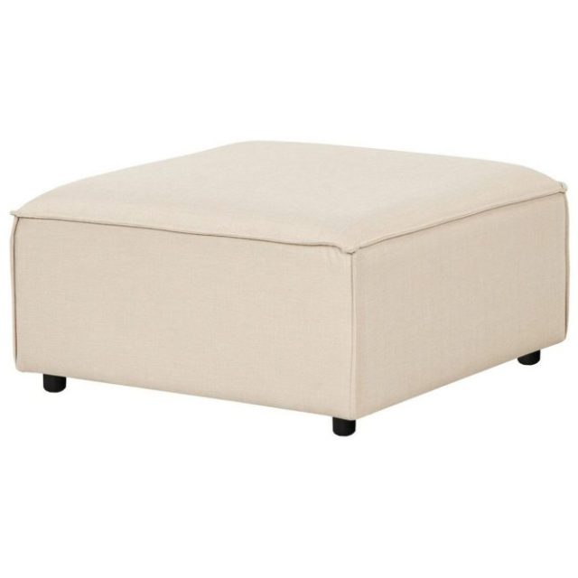 Fotpall Ardal Beige/svart