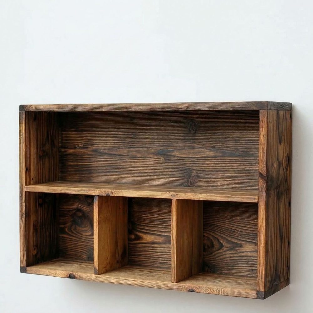 Velnor Dekorativ vägghylla 50x30x14 cm
