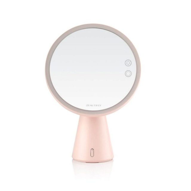 Sminkspegel Beautifly Smart Moon med inbyggd Bluetooth-högtalare