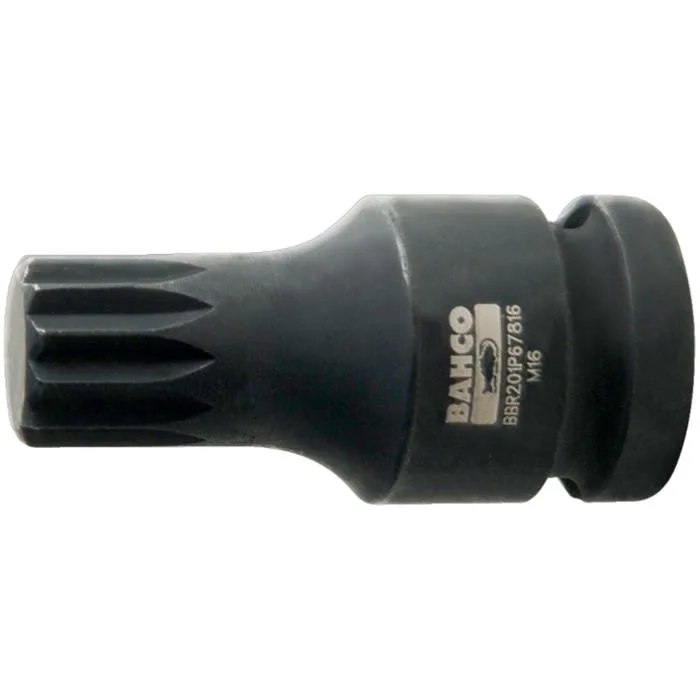 Bahco BBR201P67814 Kraftbitshylsa 1/2", för XZN-skruv M14 x 78 mm - Bild 2