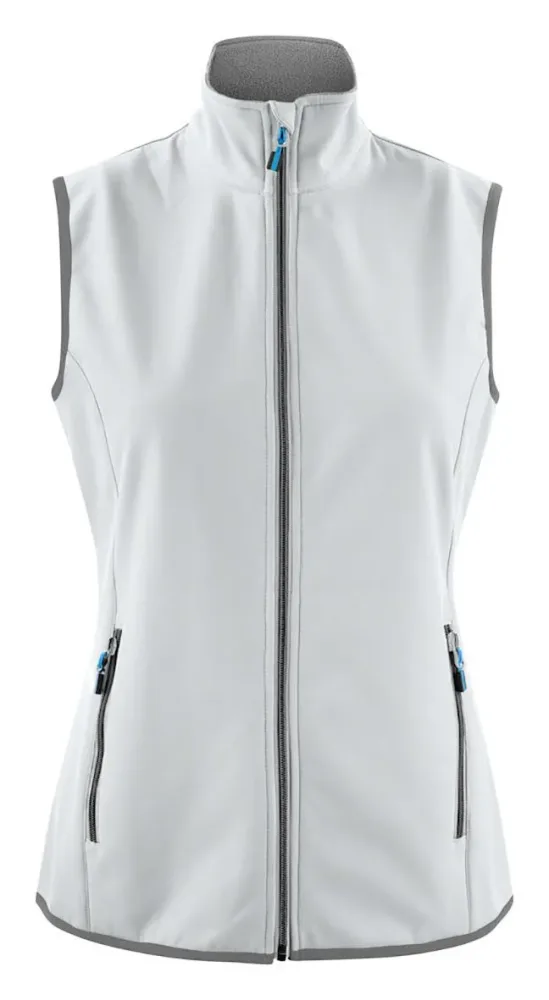 Printer Trial Vest Lady Softshellväst Svart Svart