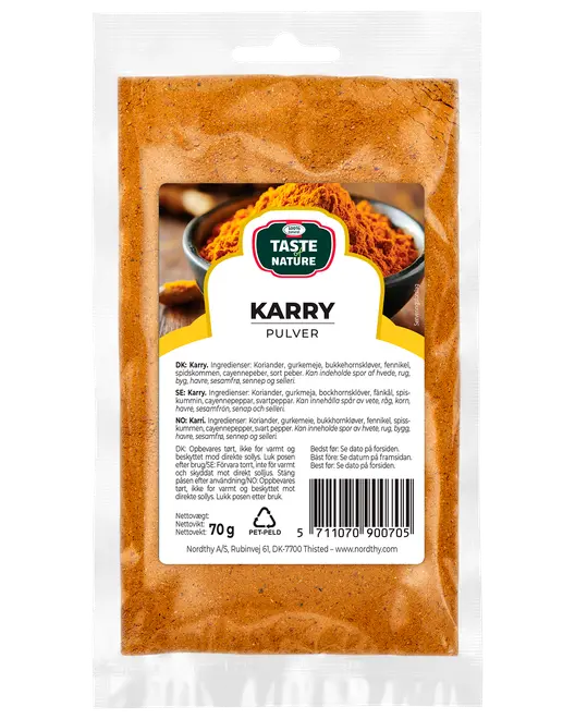 Taste of Nature - Currypulver 70 g