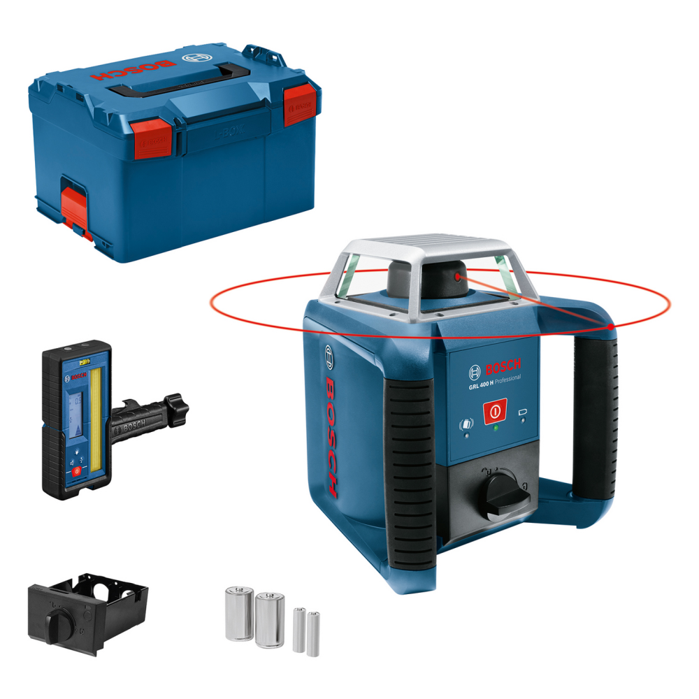 ROTATIONSLASER BOSCH GRL400H M/LR45