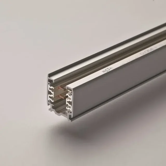 GLOBAL Trac XTS4100-1 Skena 1 m, 3-fas Aluminium