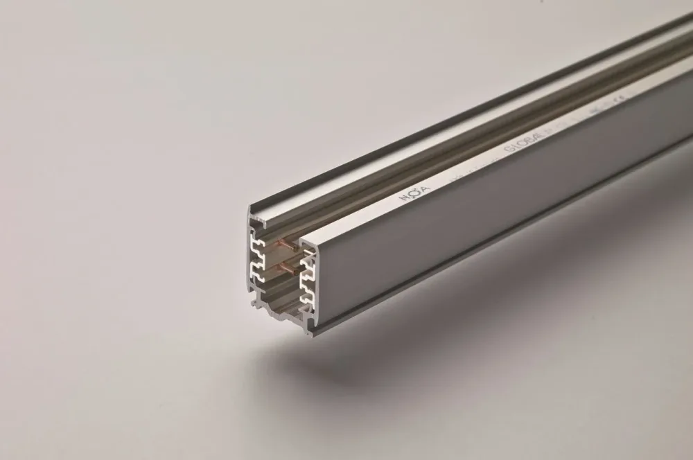 GLOBAL Trac XTS4100-1 Skena 1 m, 3-fas Aluminium