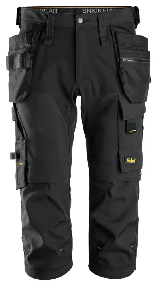 Snickers Workwear 6178 Piratbyxor svart 60