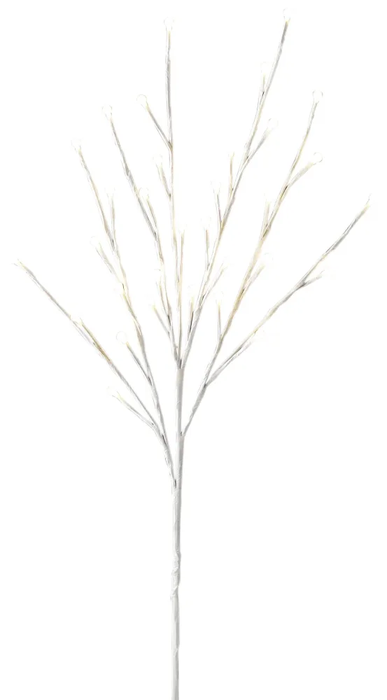 Konstsmide 3369-100 LED-belysning kvist, cherry, 100 cm Vit