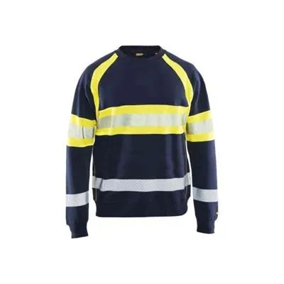 Blåkläder 335911588933XXL Varseltröja marinblå/varselgul Marinblå/Varselgul - Bild 2