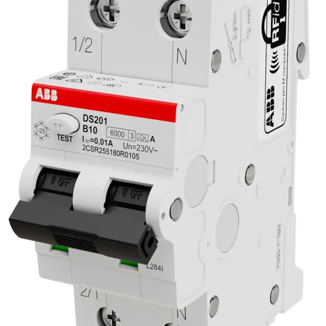 ABB 2CSR255180R1324 Personskyddsautomat 6kA, C-karakteristik, typ A DS201 C32 A30