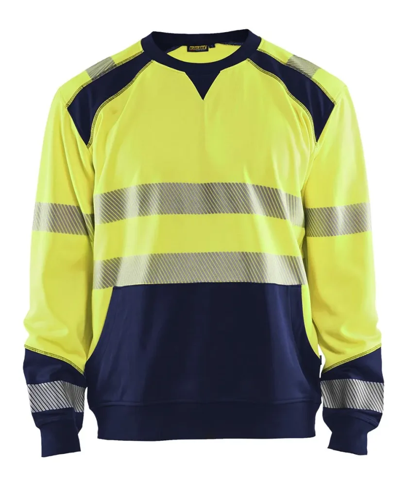 Blåkläder 354125283399XS Varseltröja varselgul/svart Varselgul/Svart