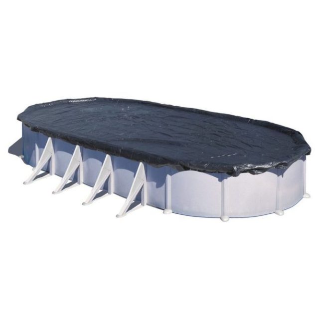 Vinteröverdrag Gre Pool Cover Winter Oval 915 x 470 cm