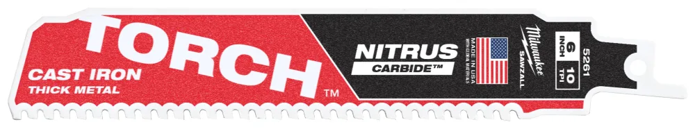 Milwaukee TCT TORCH NITRUS Tigersågblad 8T, 1 st 230 mm - Bild 2