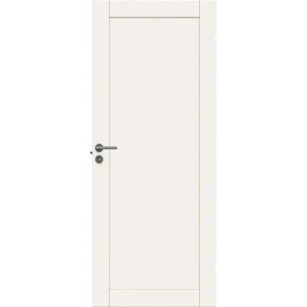Swedoor Unique 01L Innerdörr vitpigmenterad ek 925x1940 mm