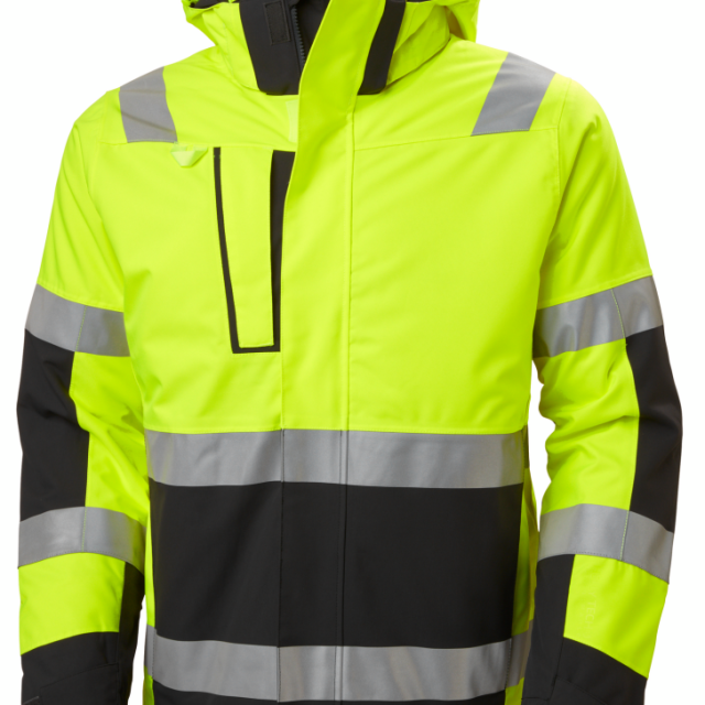 VINTERJACKA HELLY HANSEN ALNA 2.0 GUL/EBONY, VARSEL XL