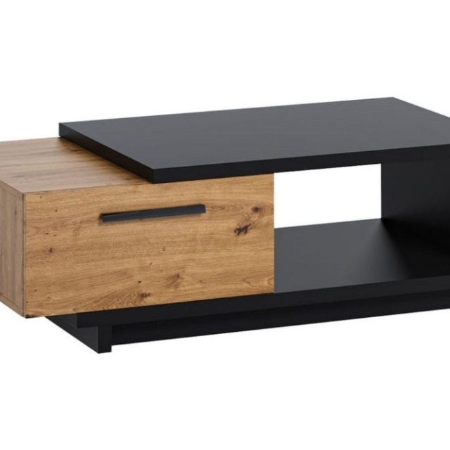 Ingram Soffbord 120 cm med Förvaring Låda + Hylla