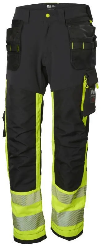 Helly Hansen Workwear ICU 77471-369 Arbetsbyxa varsel, svart/gul C48