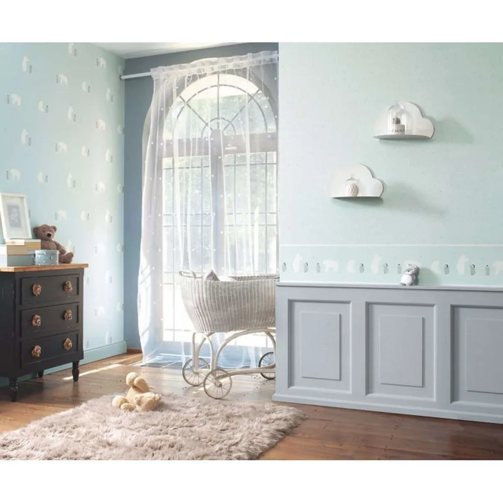 Happy Dreams Snowflake Bleu Hpdm82836127 Tapet | Stuvbutiken - Bild 3