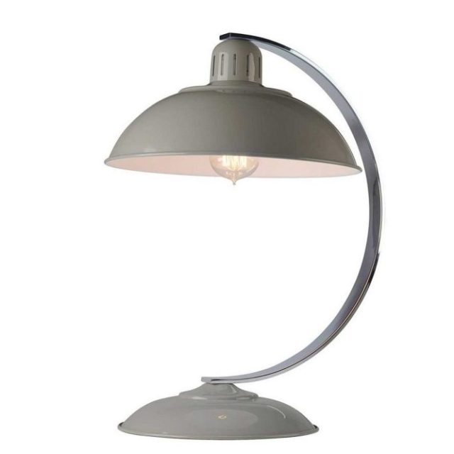 Bordslampa Elstead Lighting Franklin Presenning Grå