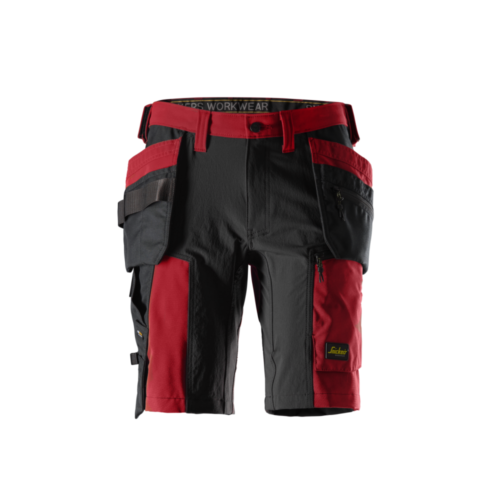 STRETCHSHORTS AW HF CHILI/SVART STL 46