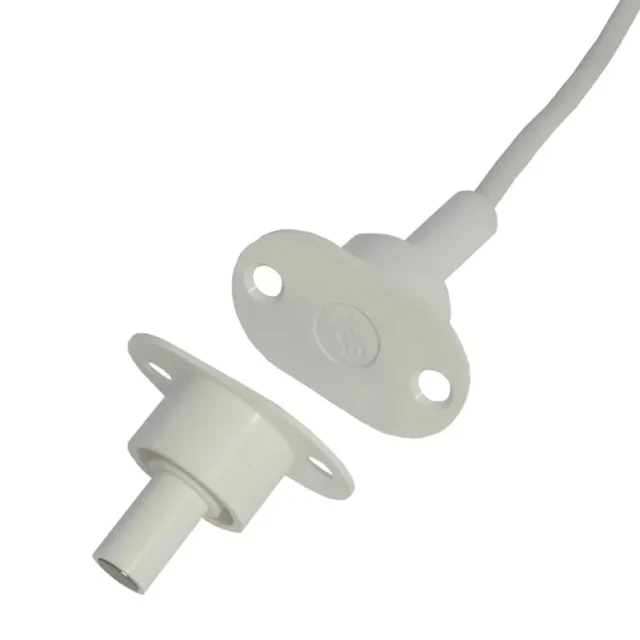 Alarmtech MC 370-S11 Högsäkerhetskontakt 22 mm sensor, inbyggd 2 m kabel
