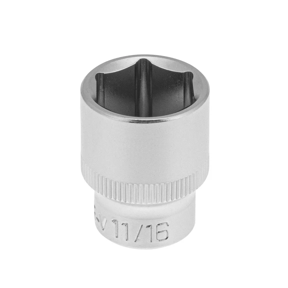PELA 562483 Hylsa drivstorlek 3/8", 6-kant, kort 13/16"