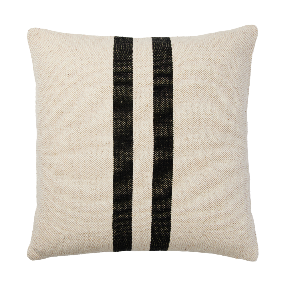 Sigrun kuddfodral, Light beige-black, 50x50 cm