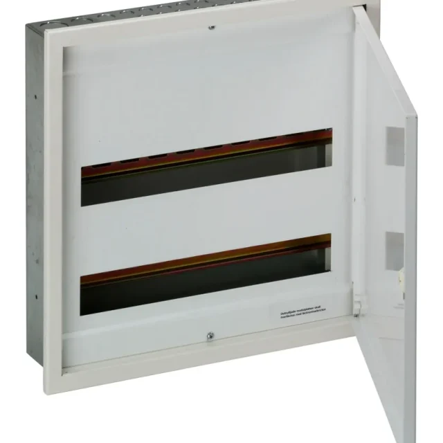 Hager VU218F Kapsling med infälld dörr, IP30 2 x 18 moduler