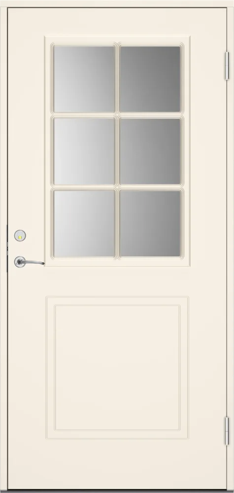 Swedoor C8011 Ytterdörr vit (S 0502-Y) 988x1980 mm