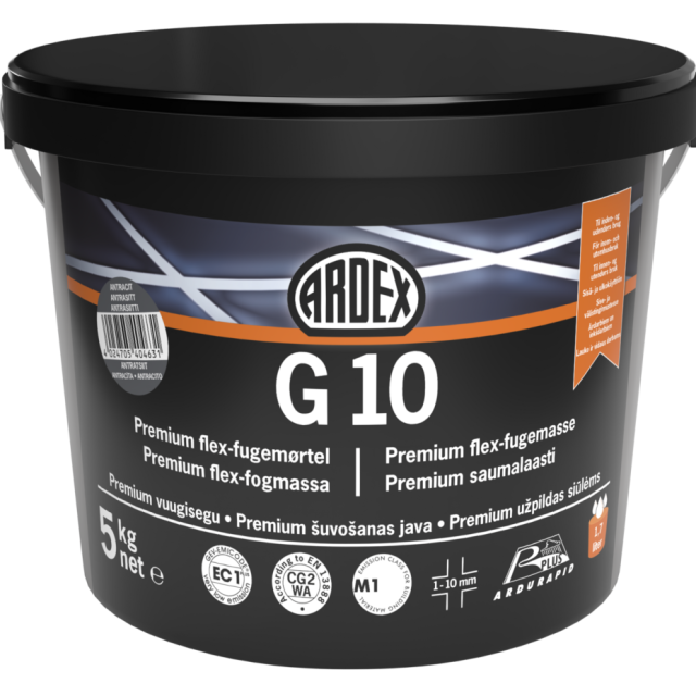 KAKEL/KLINKERFOG G10 ARDEX BASALT 1-10MM 40462 5KG
