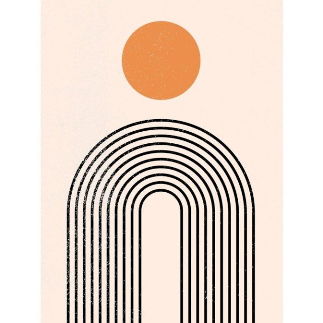 Poster Tempel 50x70 cm
