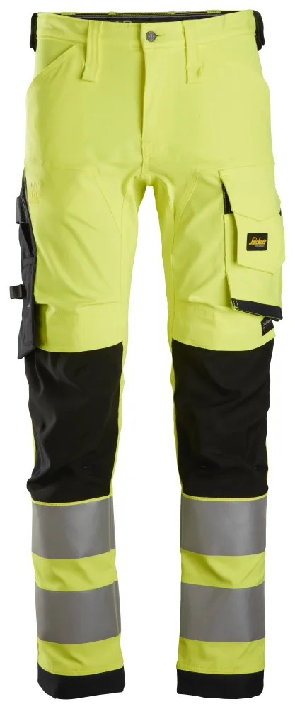 Snickers Workwear 6343 Arbetsbyxa orange/svart Orange/Svart - Bild 2