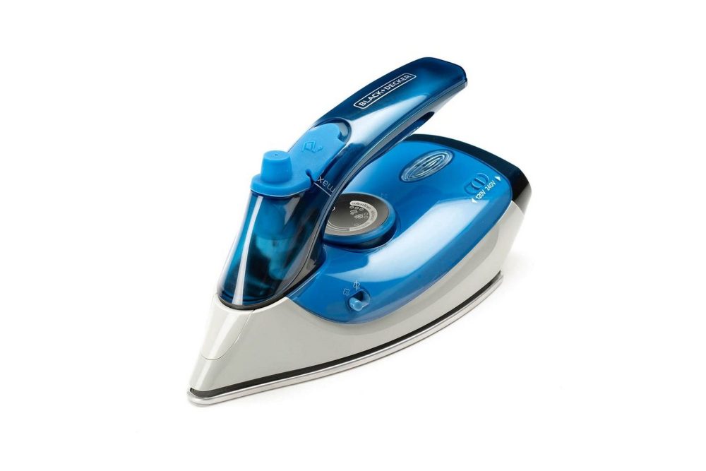 Resestrykjärn Black+Decker 1100W Blå/Svart