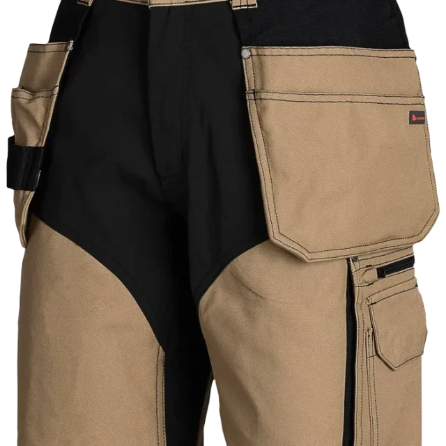 L.Brador 1053PB Arbetsshorts svart Svart